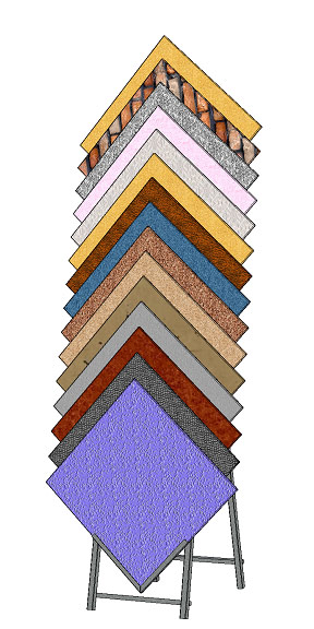 Click For A-Frame Single Sided Folding Tile Display