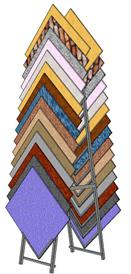 See the A-Frame Line of Tile Displays