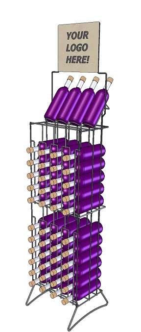 click here for more wine rack info