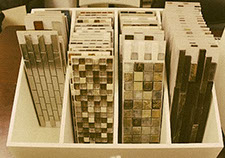 Countertop Display, Pedestal, Box Display, Sample Boards, Flooring Displays, Rotating Racks, Planks, Ceramic Tile, Marble Tile, Granite