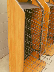 Metal Racks, Hardwood Racks, Box Displays, Rotating Displays, Countertop Displays, Sample Boards, Listello Spinner, Stone Displays, Flooring 
