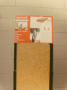 Cork Displays, Sample Boards, Racks, Stone Racks, Countertop Displays