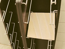 Racks, Stone Displays, Sample Boards, Flooring Displays, Wedge Displays, Hardwood Racks, Rotating Displays