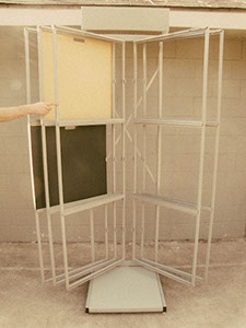 Wing Display, Sample Boards, Flooring Displays, Waterfall Displays, Rotating Displays, 