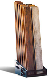 Wedge Plank Display, Knock Down Wedge Plank Display, Planks, Wood Planks  