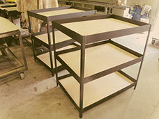 Sample Boards, Wedge Display, Flooring Display, flat slabs, Counter Top Display, Rotating Display