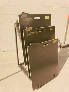 Sample Boards, Flooring Display, Countertop Display, Box Display, Wedge Display, Rotating Display, Flat Slab Display