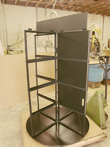 Spin Rack, Sample Boards, Flooring Displays, Countertop Displays, Waterfall Display, Box Display, 