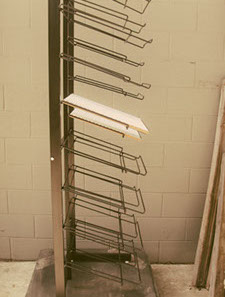 Metal Display Tower, Metal Racks, Hardwood Displays, Sample Boards, Sample Boards, Rotating Displays, Folding Displays, Stone Racks, Wedges