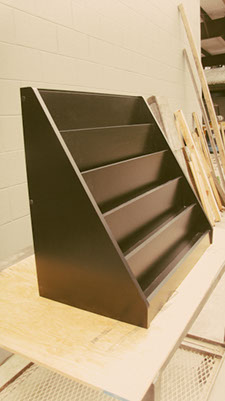 Shelf Displays, Waterfall Displays, Foldiing Displays, Folding Display, Box Display, Countertop Display, Sample Board