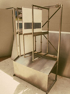 Wing Display, Lestello Racks, Sample Boards, Rotating Displays, Wedge Display, Flooring Display